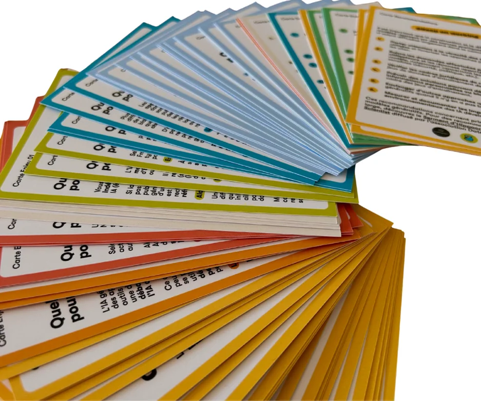 Cartes à jouer fabriqué en France par Imprim'ton jeu