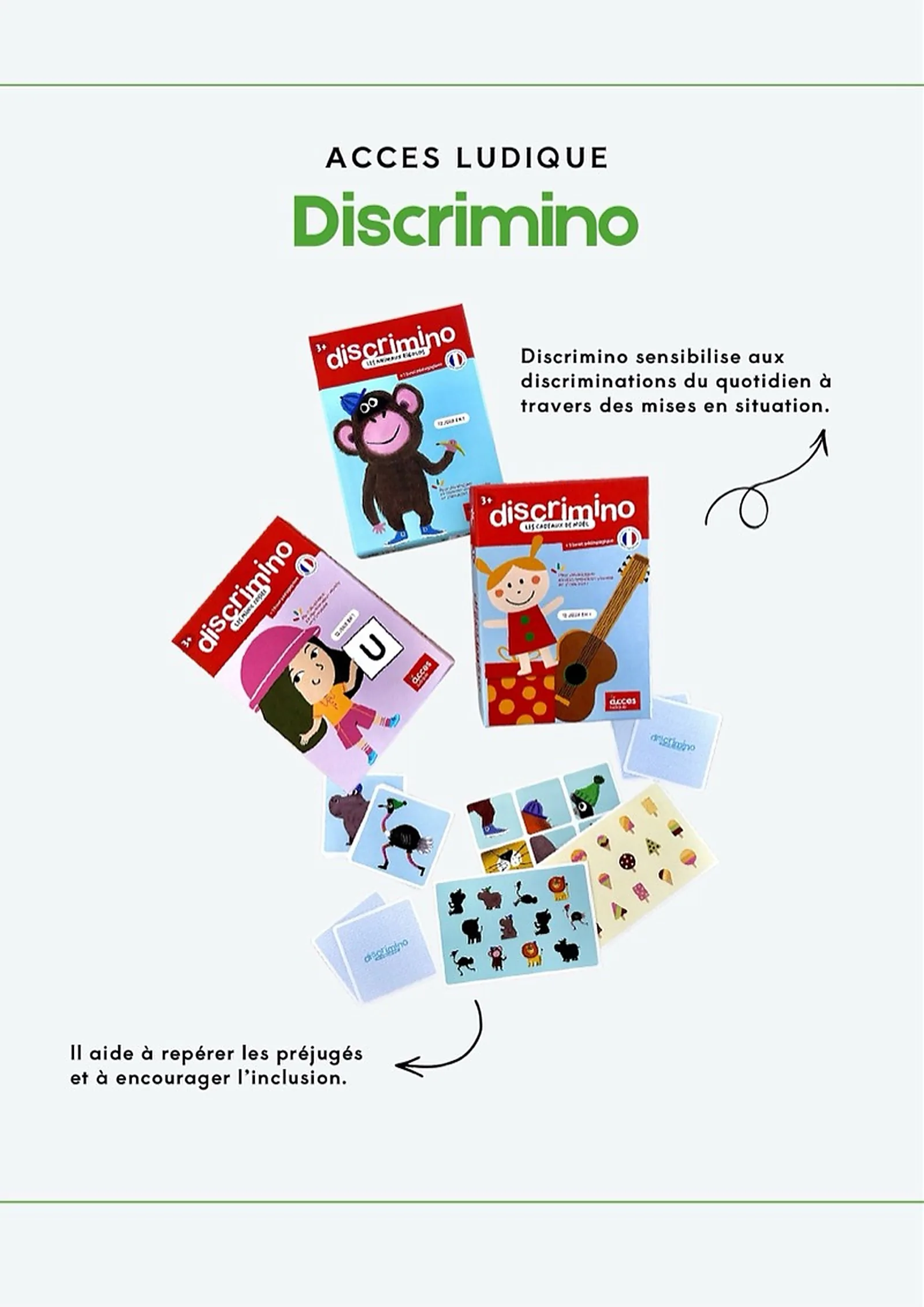 Discrimino — Accès Ludique