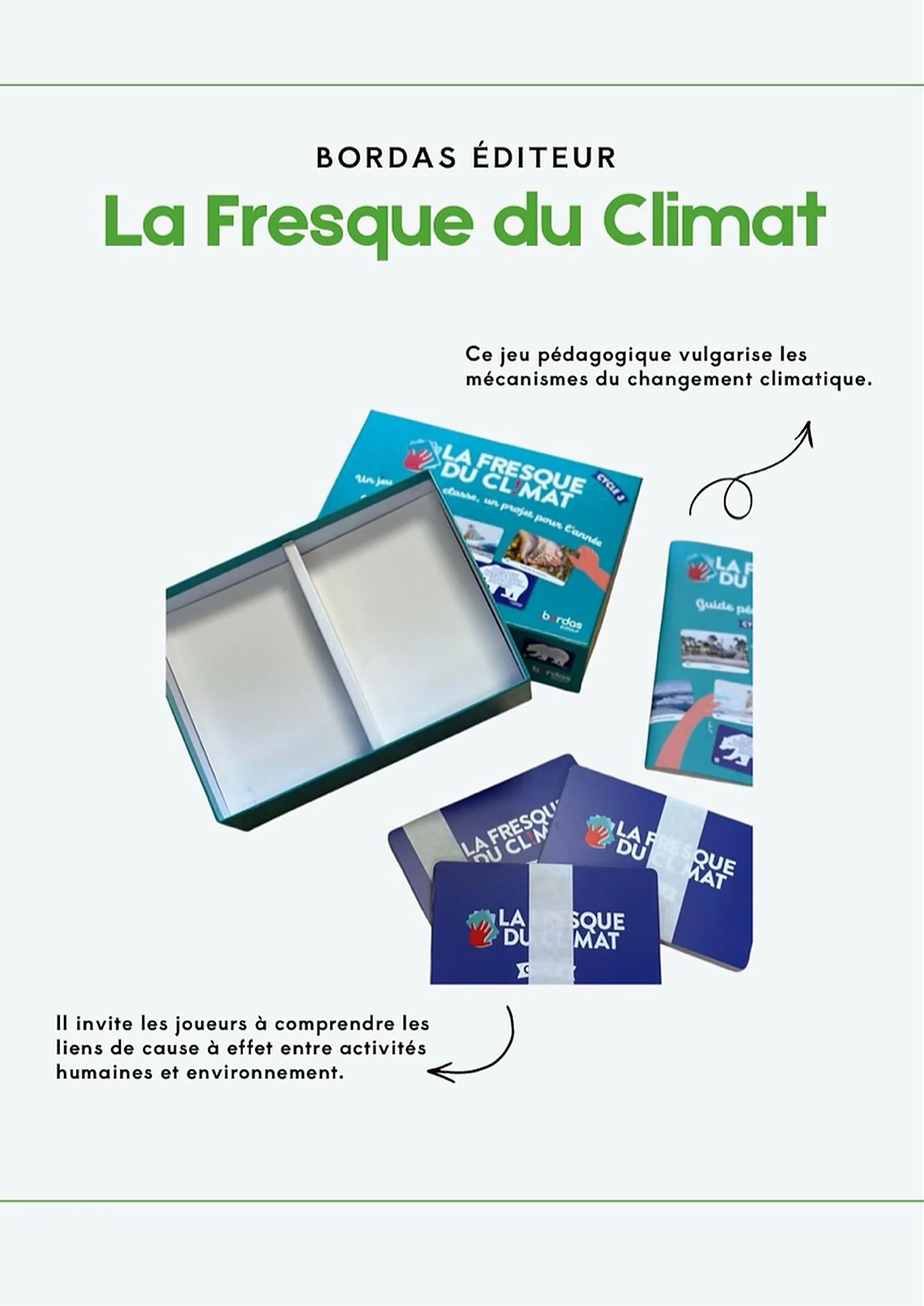 La Fresque du Climat — Cycle 3 — Bordas éditeur