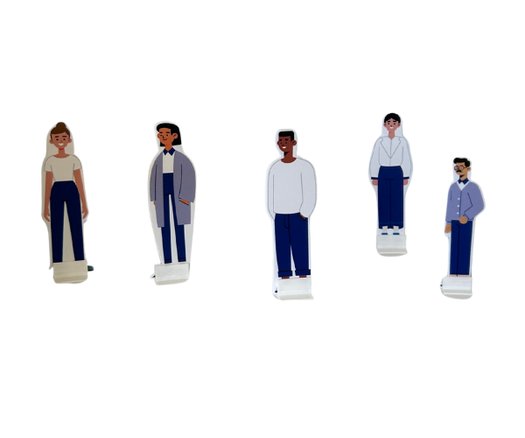 Pion ou jeton personnalisé n°05 fabriqué en France